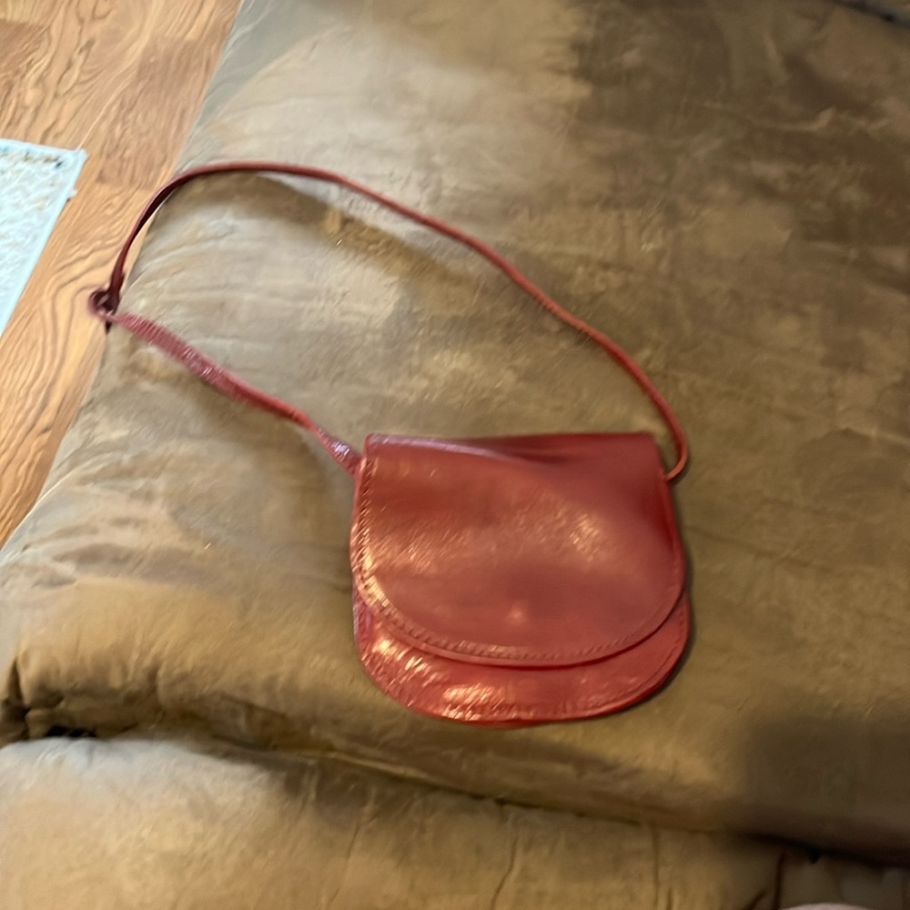 Elegant Red Shoulder Bag